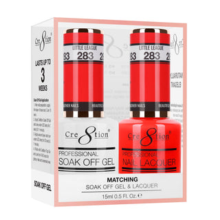 Cre8tion Matching Sets - 283 duo gel and lacquer set