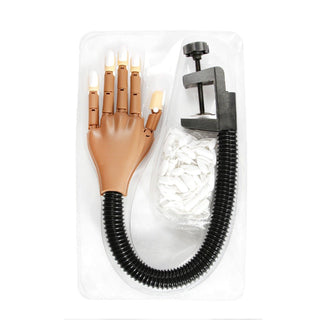 Cre8tion Flexible Tabletop Jointed Practice Hand with Long Clamp