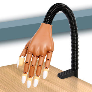 Cre8tion Flexible Tabletop Jointed Practice Hand with Long Clamp