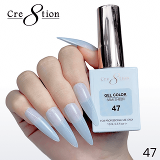 Cre8tion Hema Free Semi-Sheer Collection 0.5oz - Mauve Series