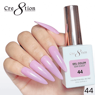 Cre8tion Hema Free Semi-Sheer Collection 0.5oz - Mauve Series