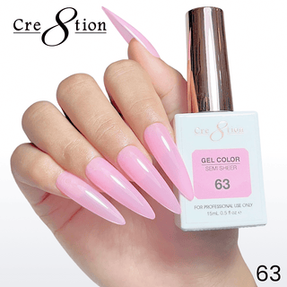 Cre8tion Hema Free Semi-Sheer Collection 0.5oz - Neon Series