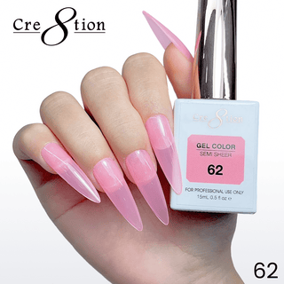 Cre8tion Hema Free Semi-Sheer Collection 0.5oz - Neon Series