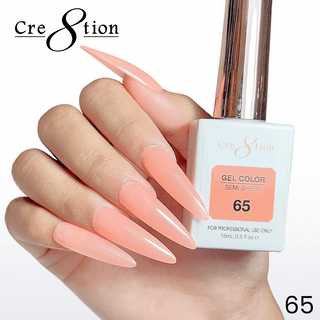 Cre8tion Hema Free Semi-Sheer Collection 0.5oz - Neon Series