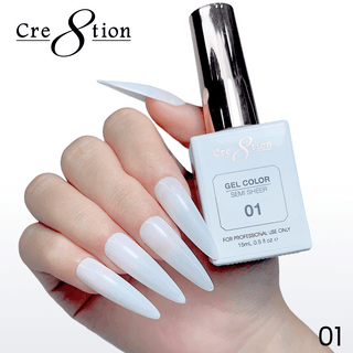 Cre8tion Hema Free Semi-Sheer Collection 0.5oz - Nude Series