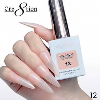 Cre8tion Hema Free Semi-Sheer Collection 0.5oz - Nude Series