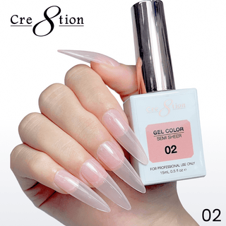 Cre8tion Hema Free Semi-Sheer Collection 0.5oz - Nude Series