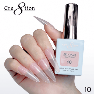 Cre8tion Hema Free Semi-Sheer Collection 0.5oz - Nude Series
