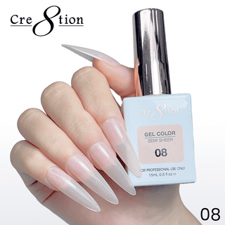 Cre8tion Hema Free Semi-Sheer Collection 0.5oz - Nude Series
