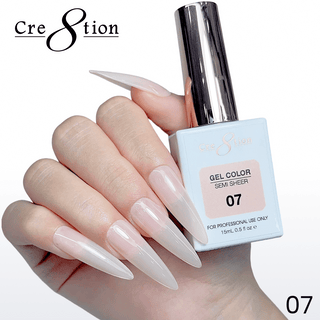Cre8tion Hema Free Semi-Sheer Collection 0.5oz - Nude Series