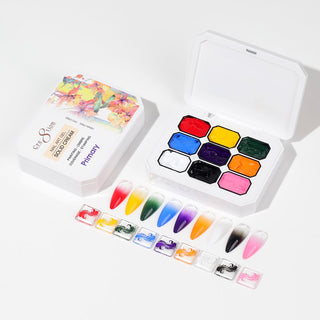 Cre8tion Nail Art Gel - Solid Cream Collection - Primary