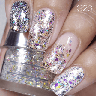 Cre8tion Nail Art Glitter 0.5oz - STARLIGHT Collection