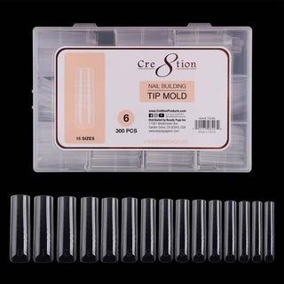 Cre8tion Nail Building Tip Mold 06 300pcs