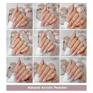 Cre8tion Natural Elegance Powder - Full Set 36 Colors w/ 1 Set Color Chart