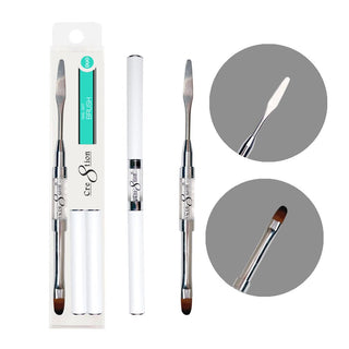 Cre8tion Brush For Polygel With Spatula Tool