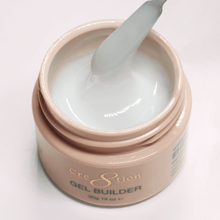 Cre8tion Overlay/Builder Gel in Jar - Hema Free/TPO Free - Low Heat - 02 Soft White