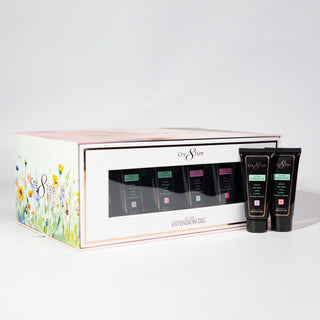 Cre8tion Poly Gel-Extension Gel Kit In Tube 2oz - Spring - Summer Collection
