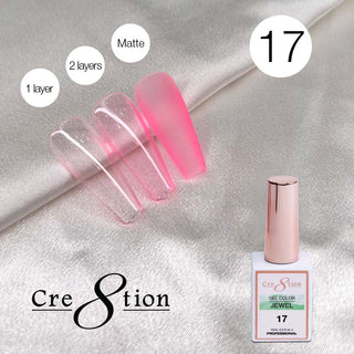 Cre8tion Soak Off Gel 0.5oz G17 - Jewel Collection