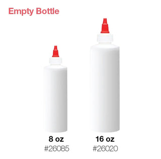 Cre8tion Plastic Bottle "Blank" 8oz EMPTY - Cap Not Included