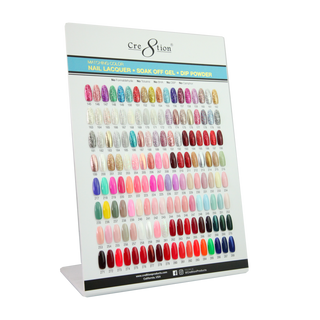 Cre8tion Counter Foam Display - 288 Matching Color Chart