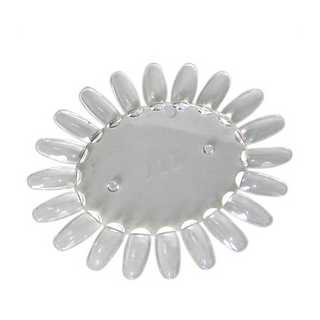 Cre8tion Finger Wheel Tips Clear - 10 pcs./bag