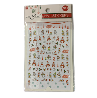 Cre8tion Nail Art Sticker Christmas (29 Styles)