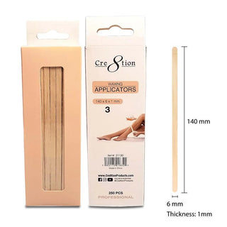 Cre8tion Disposable Applicators 3 - 250 pcs./box