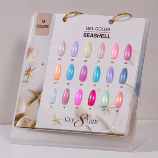 Cre8tion Calendar Display - Seashell Gel 18 Colors