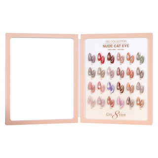 Cre8tion Acrylic Booklet - Nude Cat Eye 18 Colors