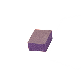 Cre8tion Buffer 2-Way Mini 1/3 Purple Foam, White Grit 80/100