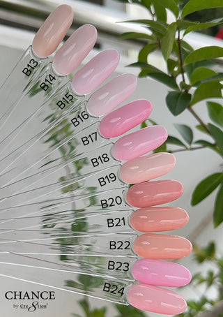 Chance Full Set - Matching Duo 0.5oz - Bare Collection 36 Colors w/ 2 sets color chart